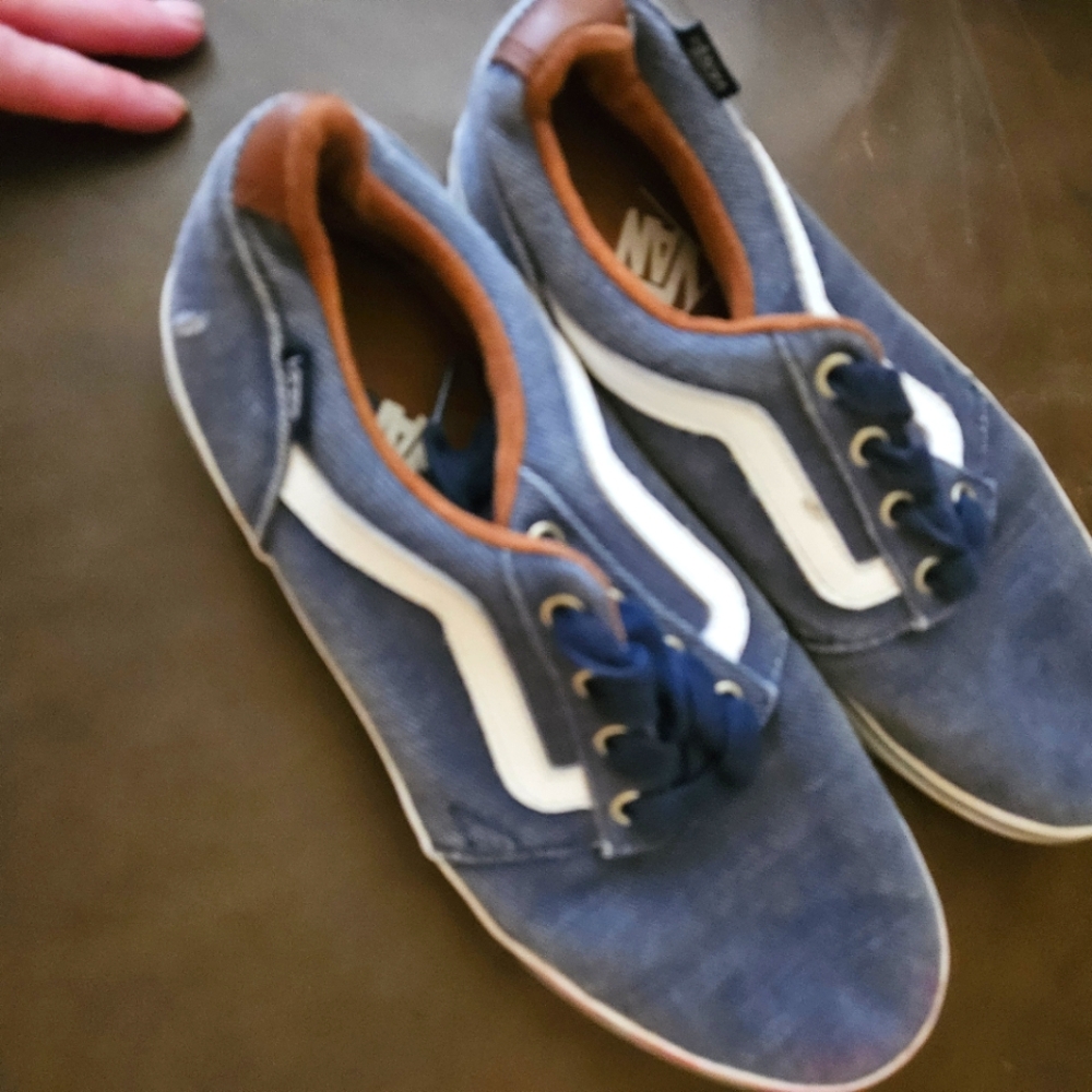 Women's denim vans